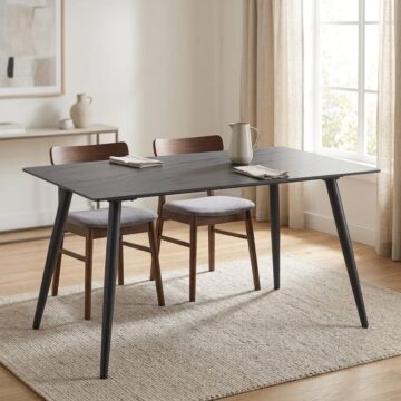 Wicklow Black Dining Table