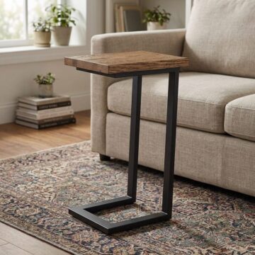 Julianos Side Table | Oak Finish