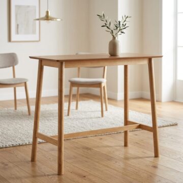 Williams Oak Bar Table