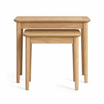 Folkestone Light Oak Nest of Tables