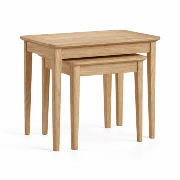 Folkestone Light Oak Nest of Tables