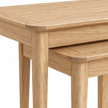 Folkestone Light Oak Nest of Tables