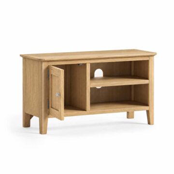 Folkestone Light Oak 90cm TV Cabinet | Assembled