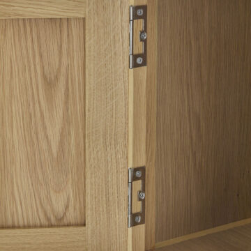 Dover Light Oak 90cm TV Cabinet | Assembled