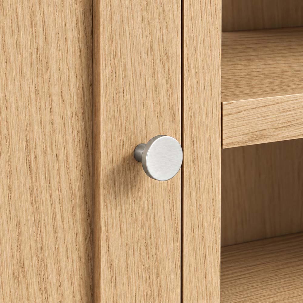Folkestone Light Oak 120cm TV Cabinet | Assembled