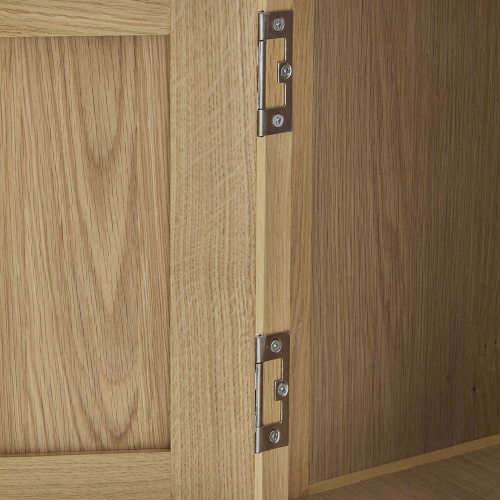 Folkestone Light Oak 120cm TV Cabinet | Assembled