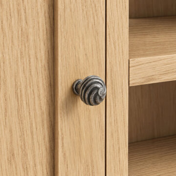 Dover Light Oak 120cm TV Cabinet | Assembled