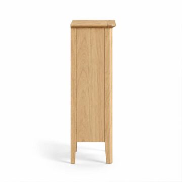 Dover Light Oak Small Bookcase