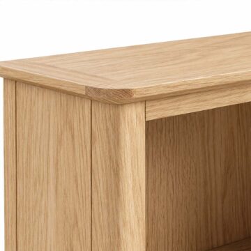 Folkestone Light Oak Small Bookcase