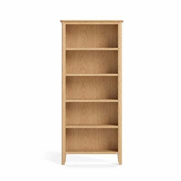 Folkestone Light Oak Large Bookcase