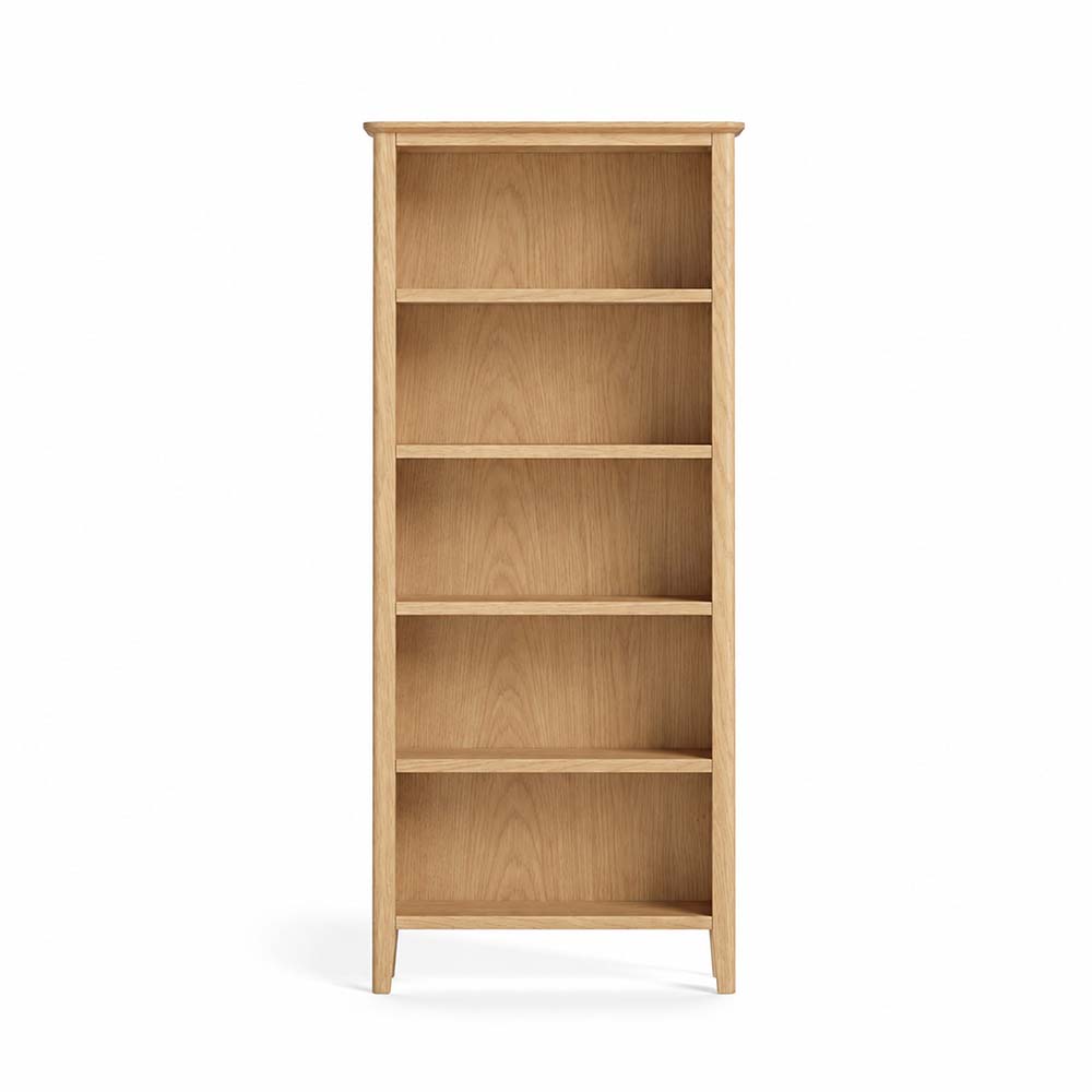Dover Light Oak Large Bookcase
