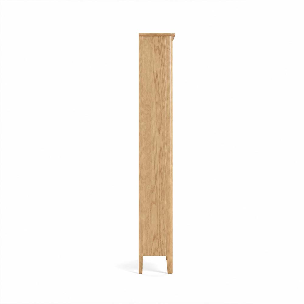 Dover Light Oak Large Bookcase