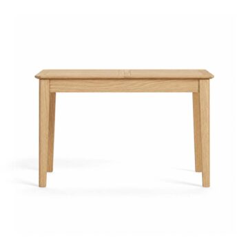 Folkestone Light Oak 120 – 160cm Extending Dining Table