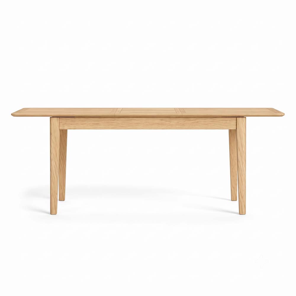Folkestone Light Oak 150 - 200cm Extending Dining Table