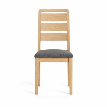 Folkestone Light Oak Ladder Back Dining Chair