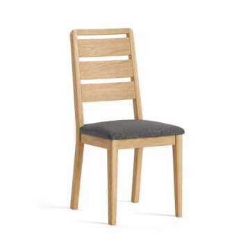 Folkestone Light Oak Ladder Back Dining Chair