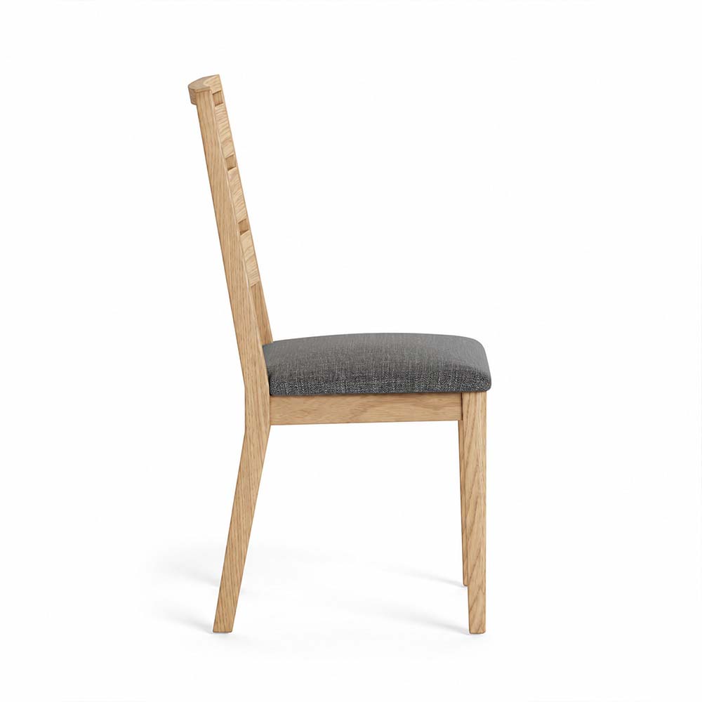 Folkestone Light Oak Ladder Back Dining Chair