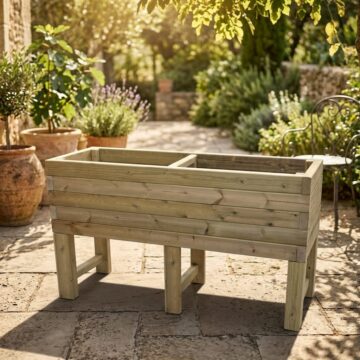 Raised Super Heavy Duty Veg Trough 120X60X80