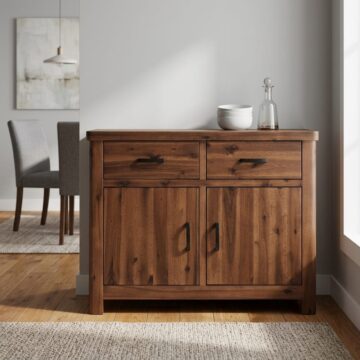 Andorra Acacia 2 Door 2 Drawer Sideboard | Assembled