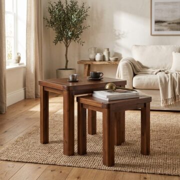 Andorra Acacia Nest of Tables