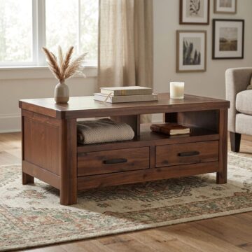 Andorra Acacia Coffee Table