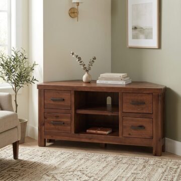Andorra Acacia Corner TV Unit