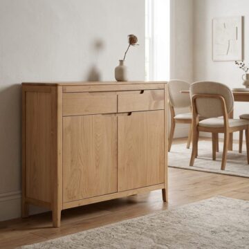Dunmore Oak  2 Door Sideboard