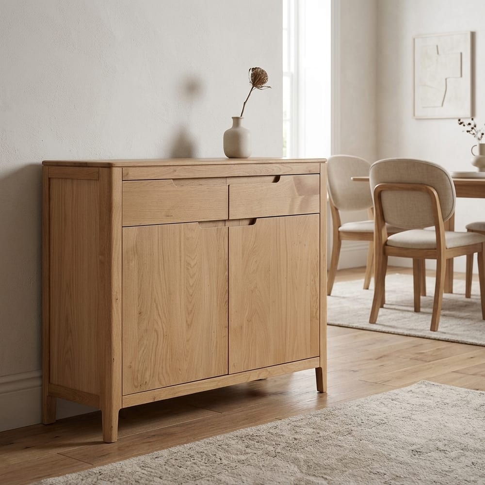 Dunmore Oak 2 Door Sideboard