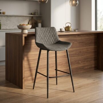 Sigma Bar Stools | Shadow Grey