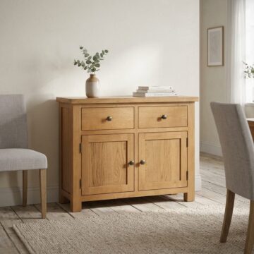 Wynyard Rustic 2 Door 2 Drawer Sideboard | Assembled