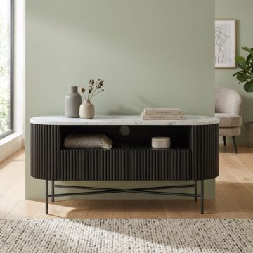 Eindhoven Small TV Unit | Charcoal Grey