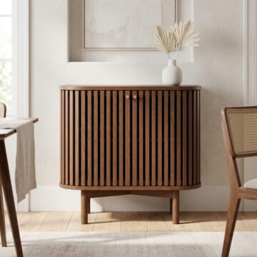 Serenity Brown Oak Cupboard