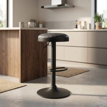 Remi Bar Stool Charcoal