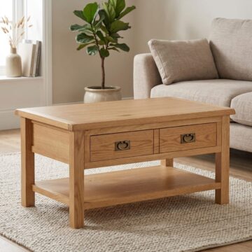 Belmont Oak Coffee Table