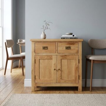 Belmont Oak Mini Sideboard | Assembled | Clearance