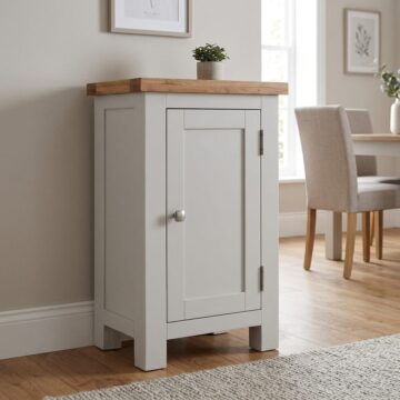 Wynyard Grey 1 Door Cabinet | Assembled