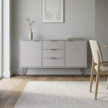 Avila Grey 2 Door 3 Drawer Medium Sideboard