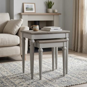 Zurich Grey Nest of Tables