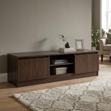 Colbrook Oak 120cm TV Cabinet | Dark Oak