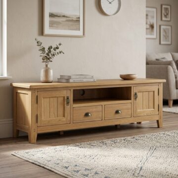 Penrith Oak Large TV Unit