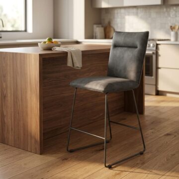 Eltham Bar Stool | Grey