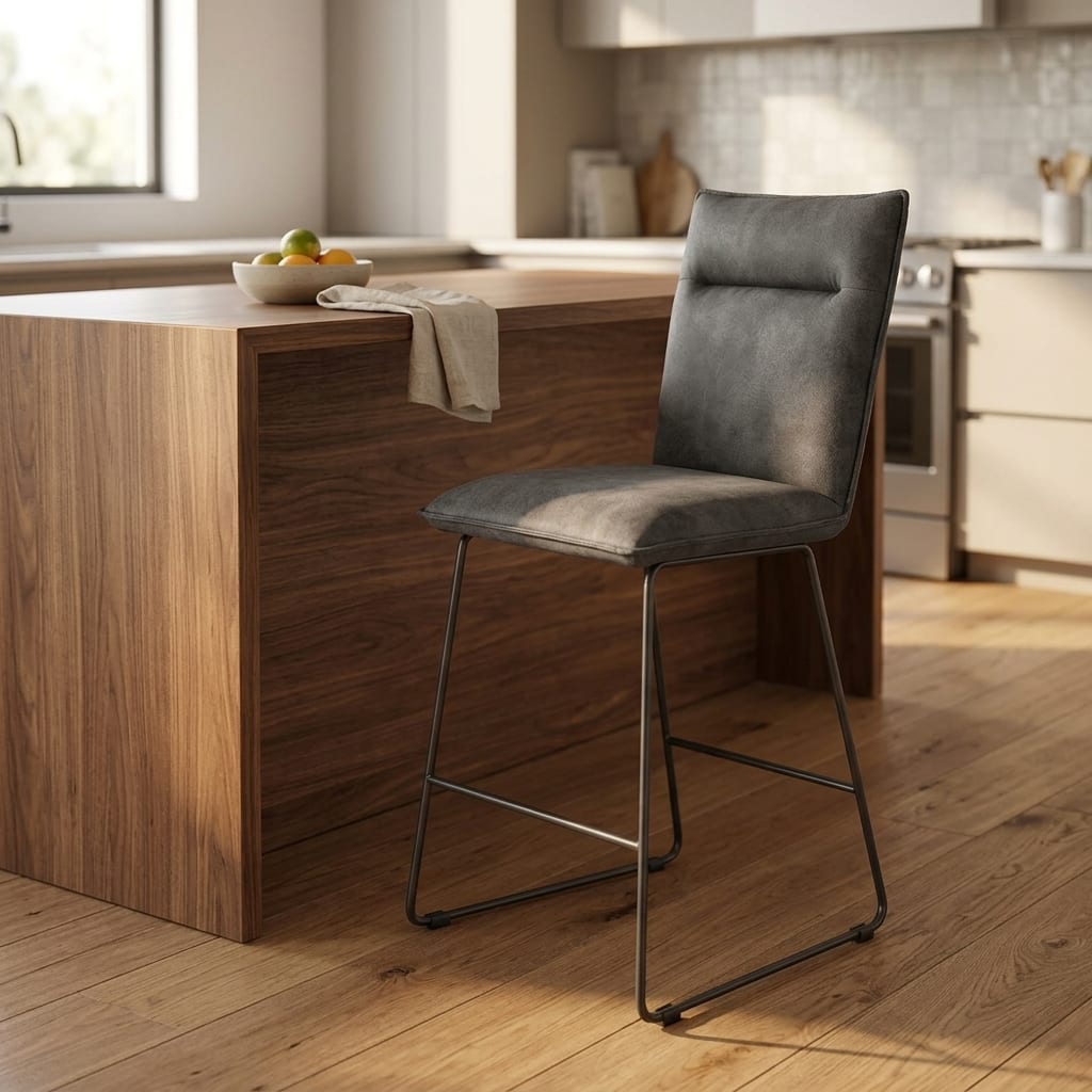 Eltham Bar Stool | Grey