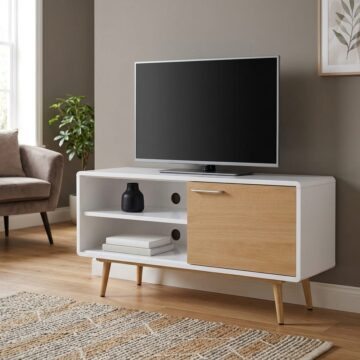 Collab Small TV Cabinet | White