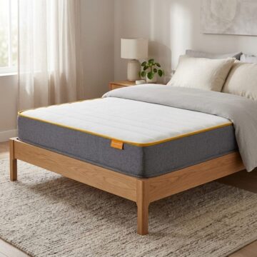 Balance Single Mattress | White