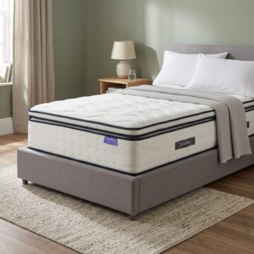 Space Single Mattress | White