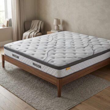 Heaven Double Mattress | White