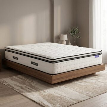 Space Double Mattress | White