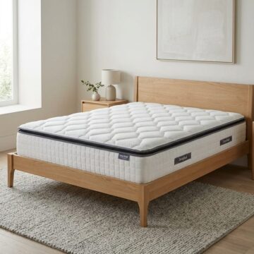 Bliss Small Double Mattress | White