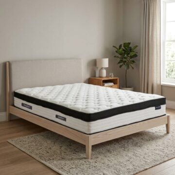 Cloud Small Double Mattress | White