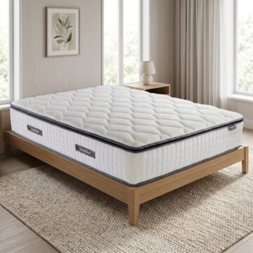 Bliss King Mattress | White